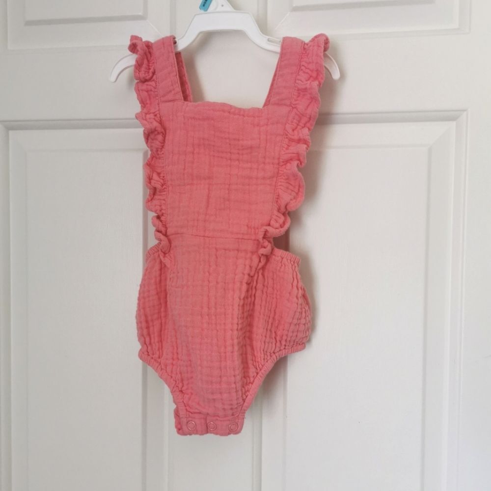 2/$30 Rise little Earthling romper size 12-18 m